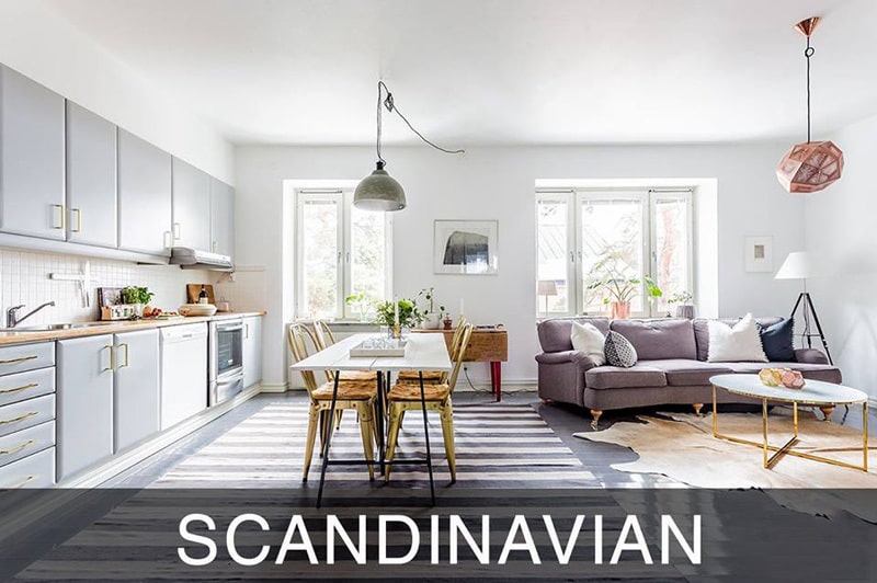 phong cách nội thất Bắc Âu Scandinavian